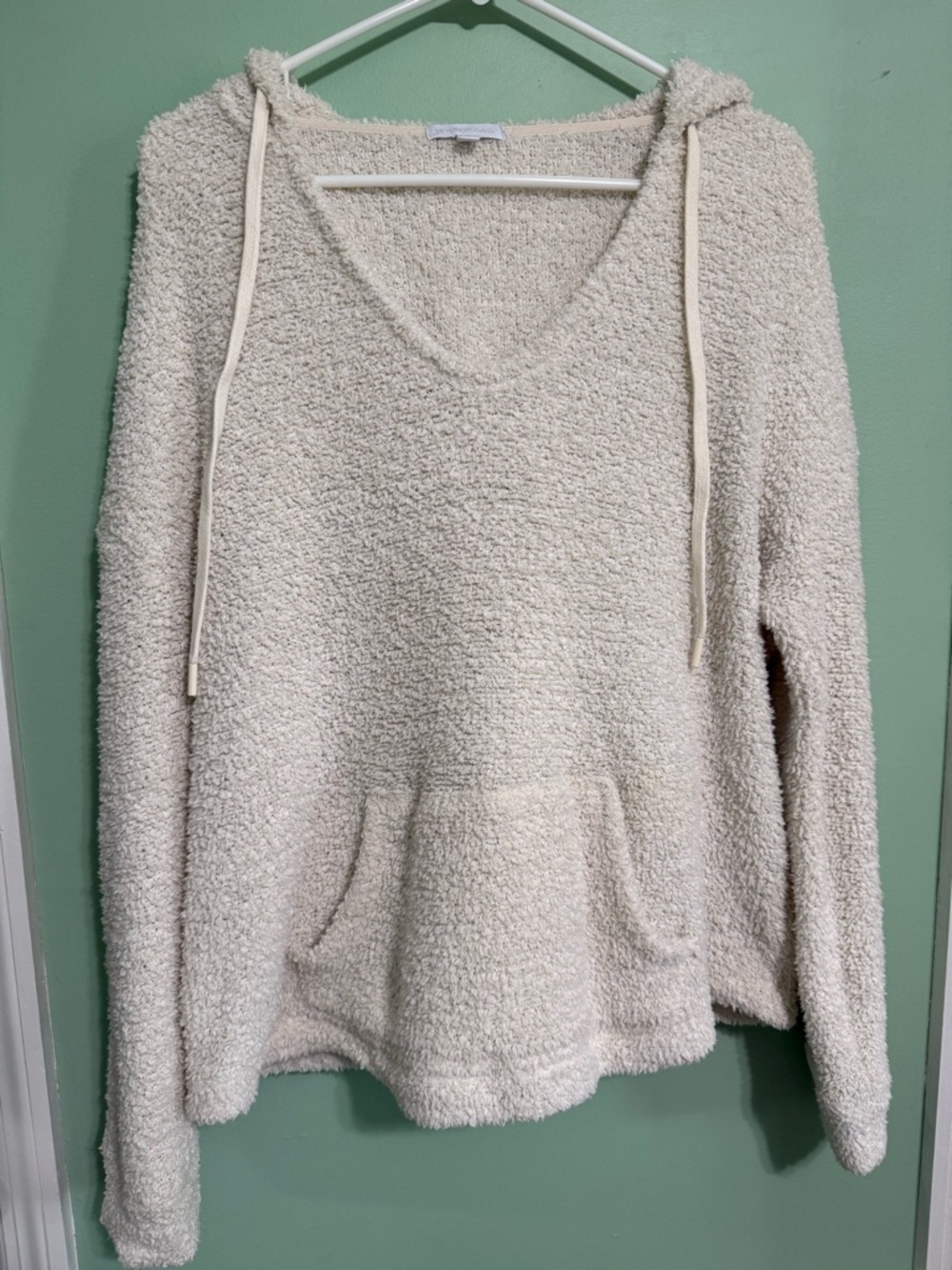 Beyond Yoga Cream Plush Pullover Hoodie
